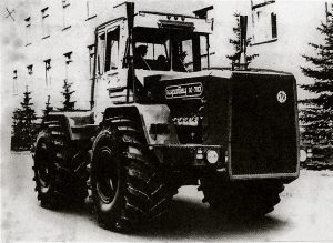 Ряжск. Трактор К-710. 1985 г.